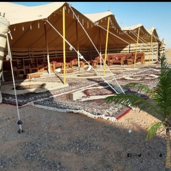 بيت شعر ابيض تصميم شمالي 